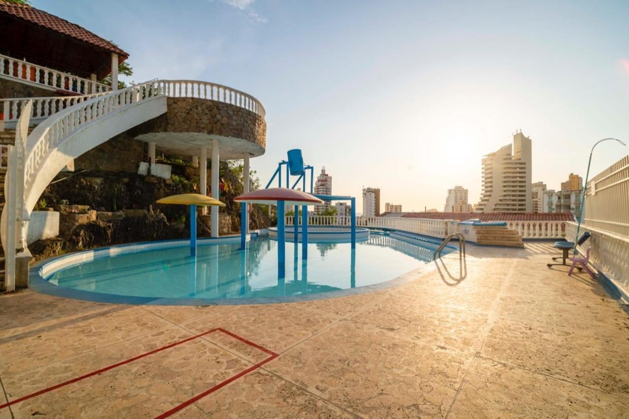 Hotel Cabanas Villa Roca, Rodadero Santa Marta  Eksteriør bilde